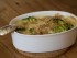 Broccoli gratin with tuna and cheese sauce.